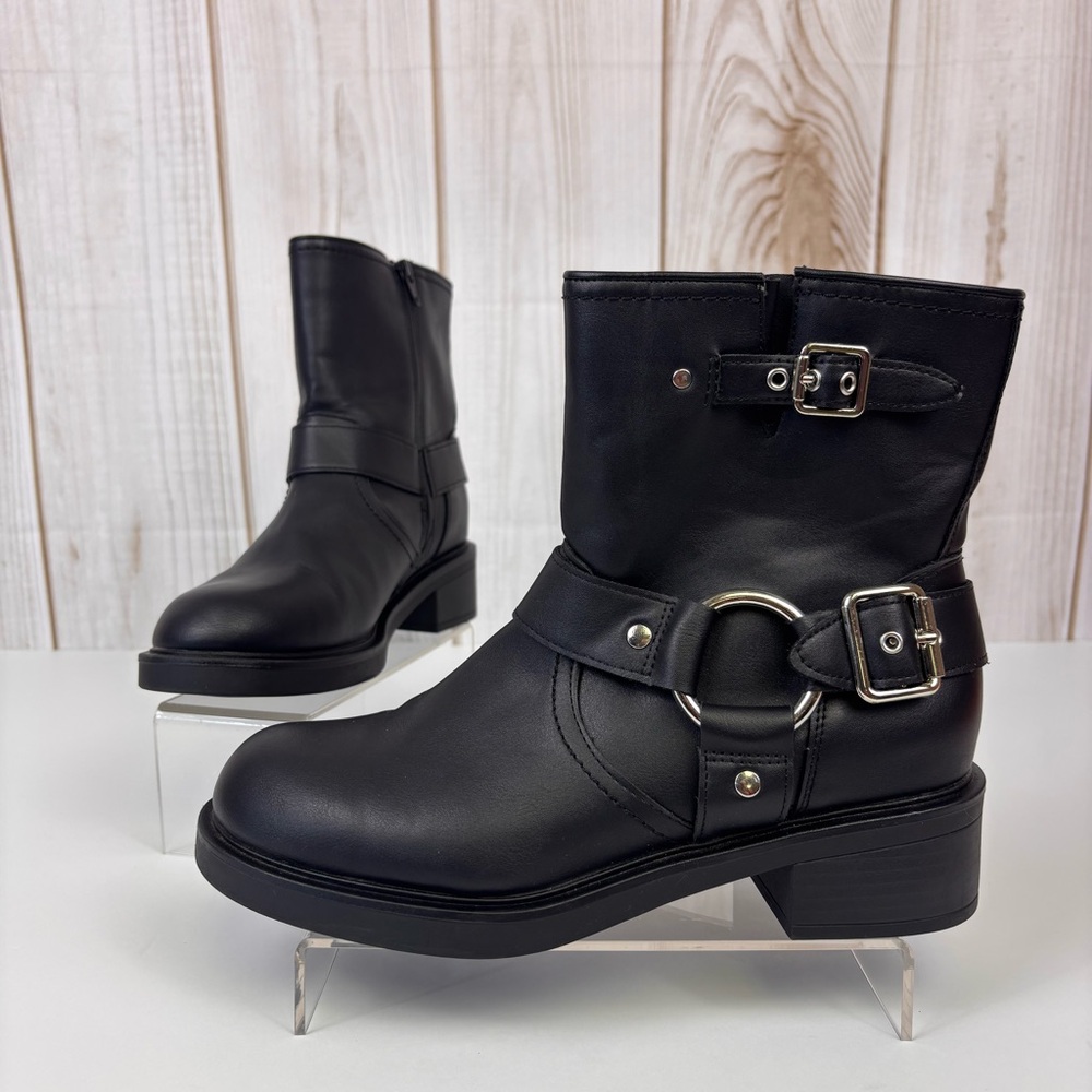 Universal Thread Combat Boots Harness Buckle Moto… - image 1